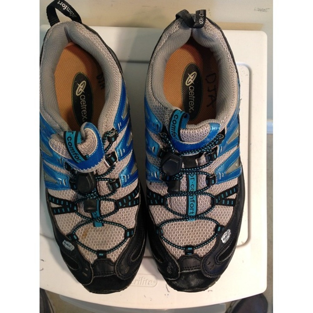 Dr. Comfort Performance Men's Shoes‎ Size 11W Blue Gray Black